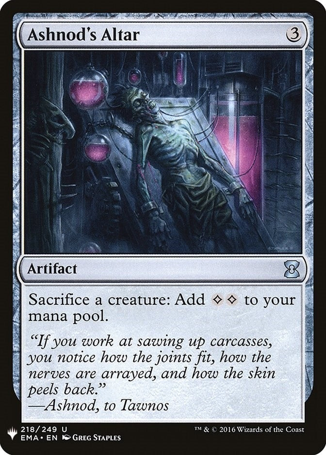 Image for Ashnod's Altar (The List Reprints) (218) - Magic: The Gathering