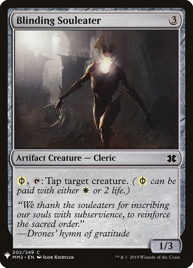 Image for Blinding Souleater (The List Reprints) (202) - Magic: The Gathering