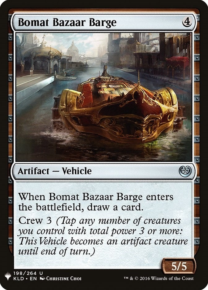 Image for Bomat Bazaar Barge (The List Reprints) (198) - Magic: The Gathering