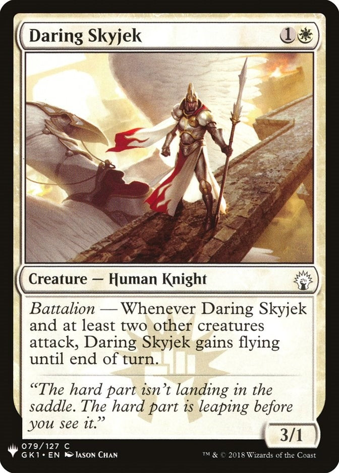 Image for Daring Skyjek (The List Reprints) (79) - Magic: The Gathering