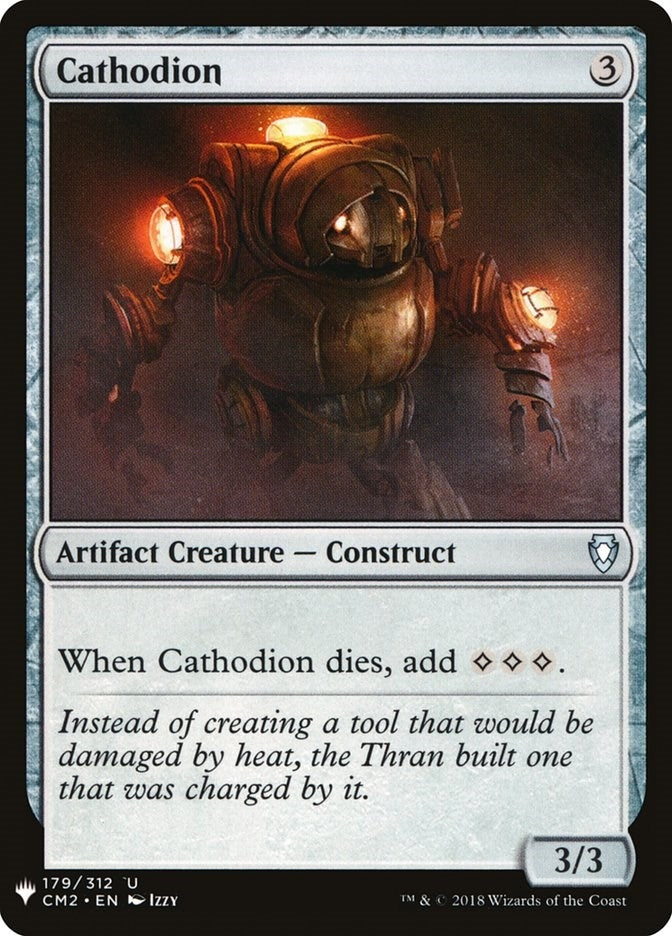 Image for Cathodion (The List Reprints) (179) - Magic: The Gathering