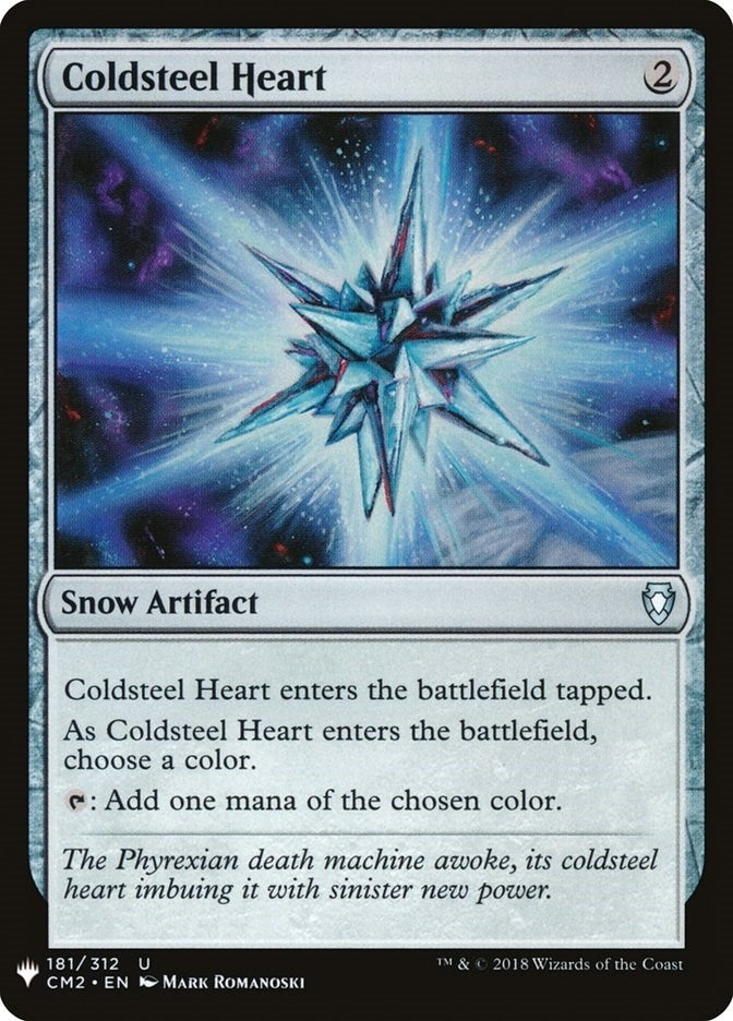 Image for Coldsteel Heart (The List Reprints) (181) - Magic: The Gathering
