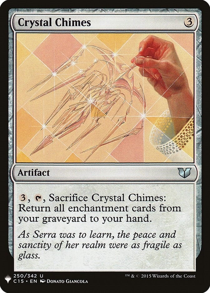 Image for Crystal Chimes (The List Reprints) (250) - Magic: The Gathering