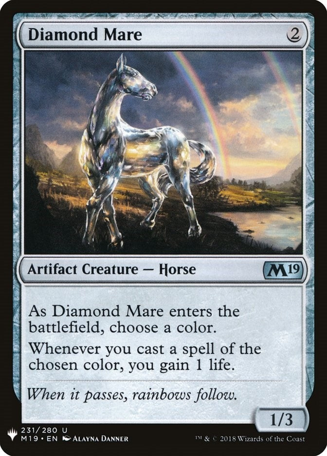 Image for Diamond Mare (The List Reprints) (231) - Magic: The Gathering