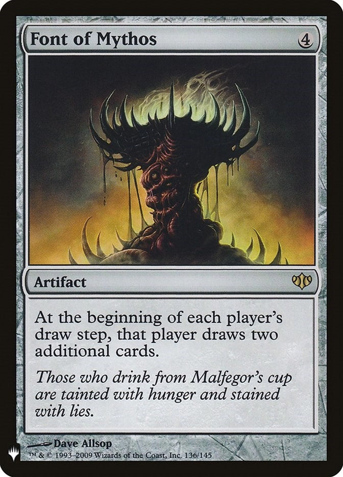 Image for Font of Mythos (The List Reprints) (136) - Magic: The Gathering