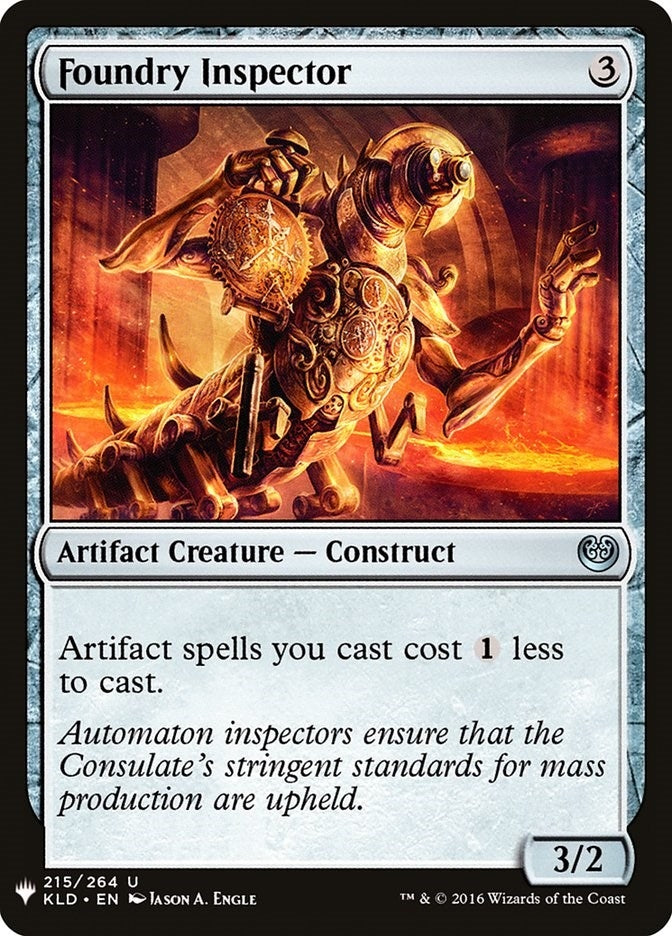 Image for Foundry Inspector (The List Reprints) (215) - Magic: The Gathering
