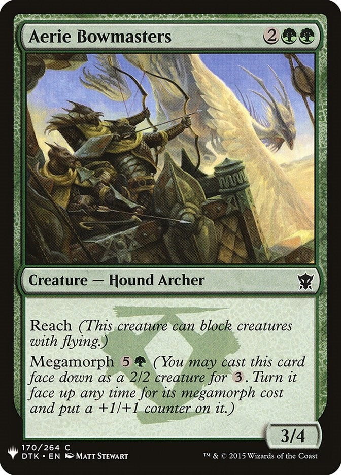 Image for Aerie Bowmasters (The List Reprints) (170) - Magic: The Gathering