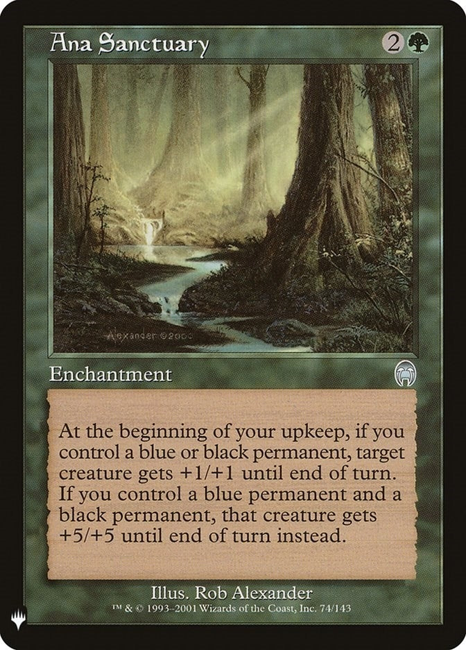 Image for Ana Sanctuary (The List Reprints) (74) - Magic: The Gathering