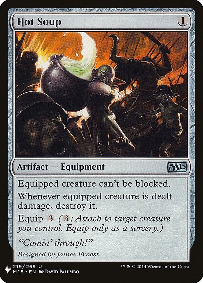 Image for Hot Soup (The List Reprints) (219) - Magic: The Gathering