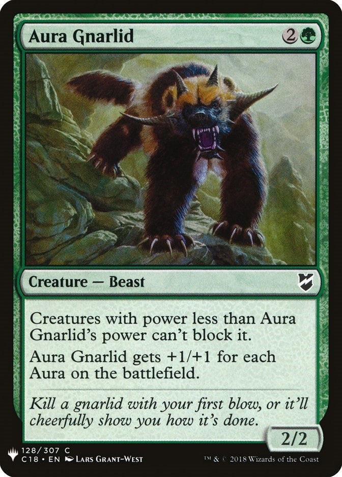 Image for Aura Gnarlid (The List Reprints) (128) - Magic: The Gathering