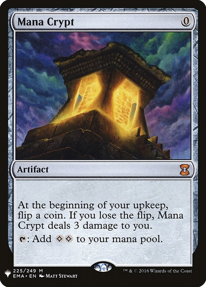 Image for Mana Crypt (The List Reprints) (225) - Magic: The Gathering