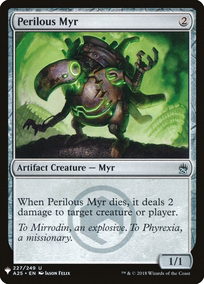 Image for Perilous Myr (The List Reprints) (227) - Magic: The Gathering