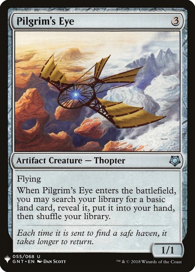 Image for Pilgrim's Eye (The List Reprints) (55) - Magic: The Gathering