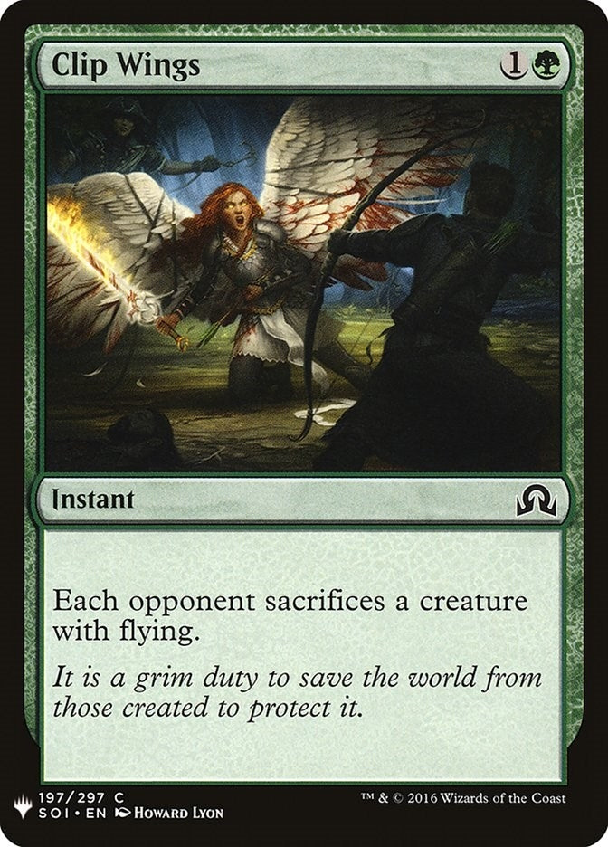 Image for Clip Wings (The List Reprints) (197) - Magic: The Gathering
