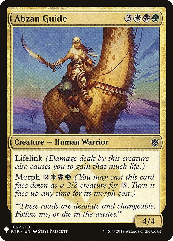 Image for Abzan Guide (The List Reprints) (162) - Magic: The Gathering