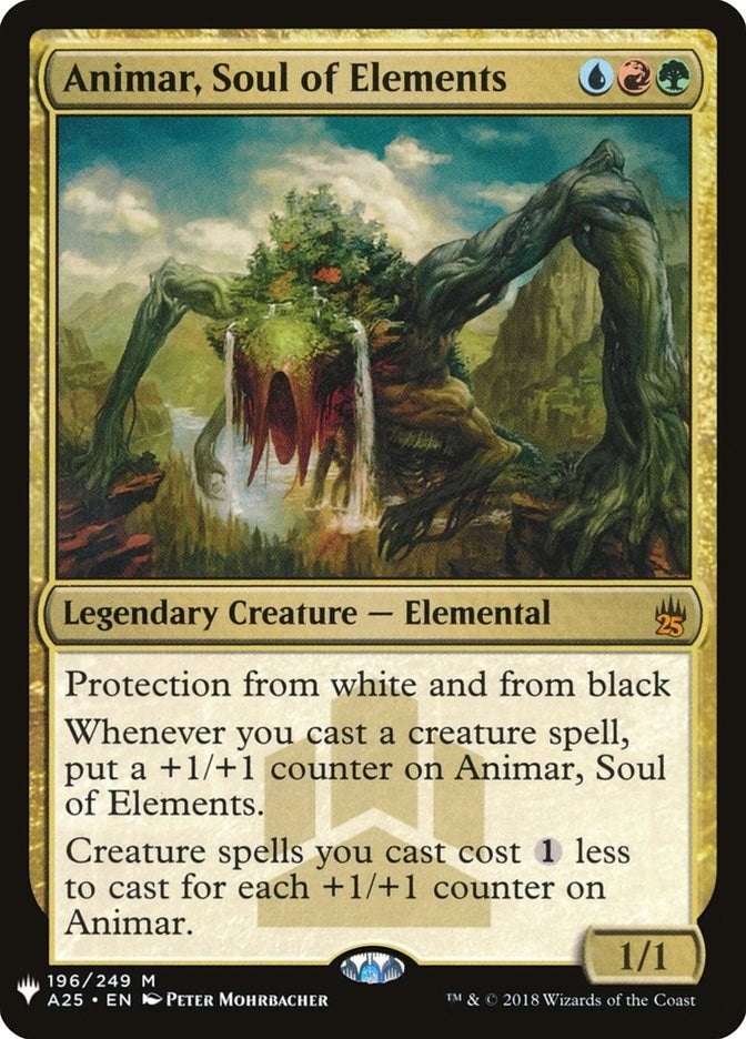 Image for Animar, Soul of Elements (The List Reprints) (196) - Magic: The Gathering