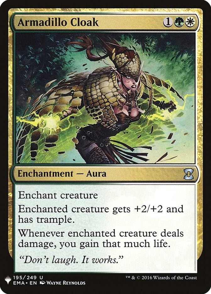 Image for Armadillo Cloak (The List Reprints) (195) - Magic: The Gathering