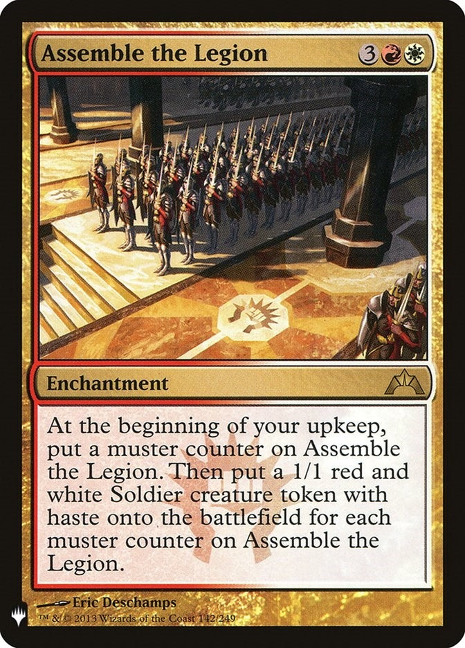 Image for Assemble the Legion (The List Reprints) (142) - Magic: The Gathering