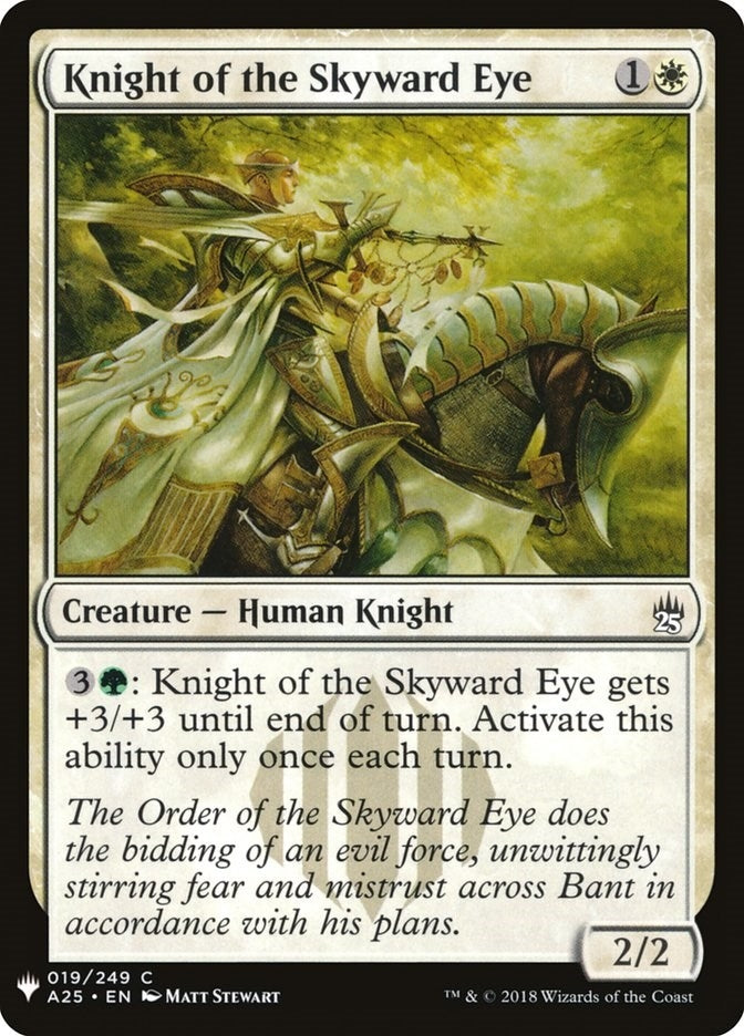 Image for Knight of the Skyward Eye (The List Reprints) (19) - Magic: The Gathering