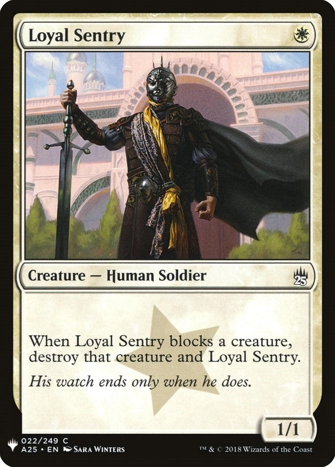 Image for Loyal Sentry (The List Reprints) (22) - Magic: The Gathering