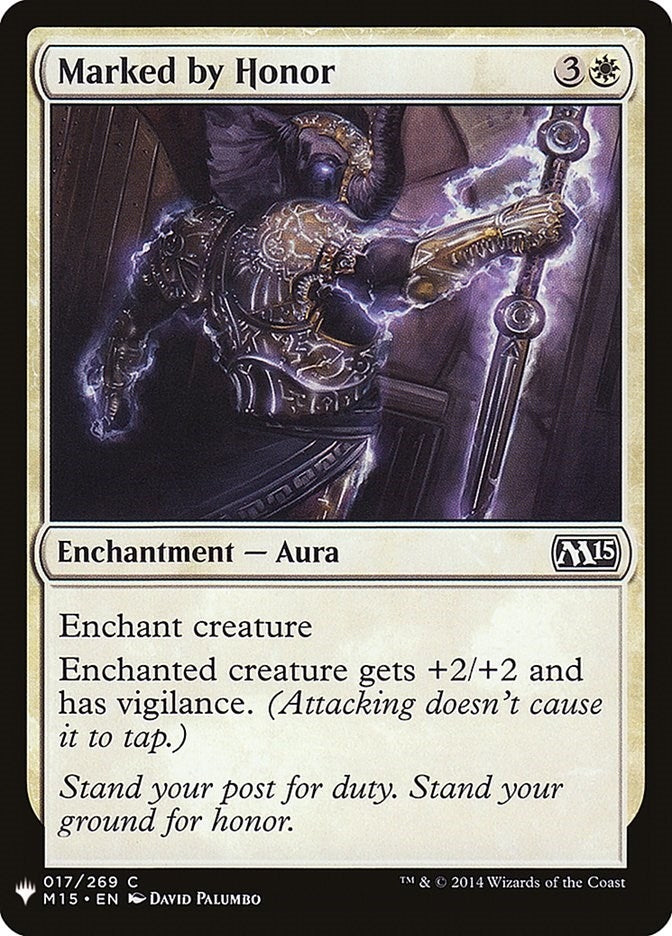 Image for Marked by Honor (The List Reprints) (17) - Magic: The Gathering