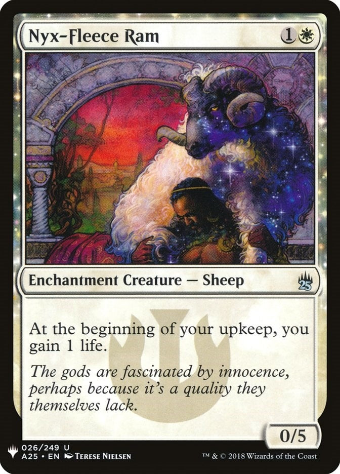 Image for Nyx-Fleece Ram (The List Reprints) (26) - Magic: The Gathering