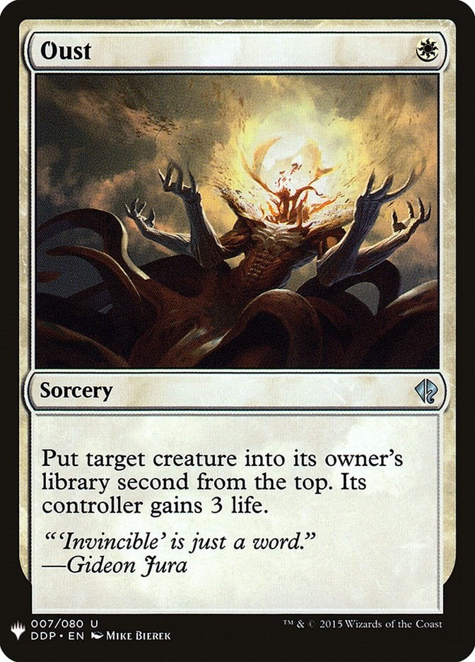 Image for Oust (The List Reprints) (7) - Magic: The Gathering
