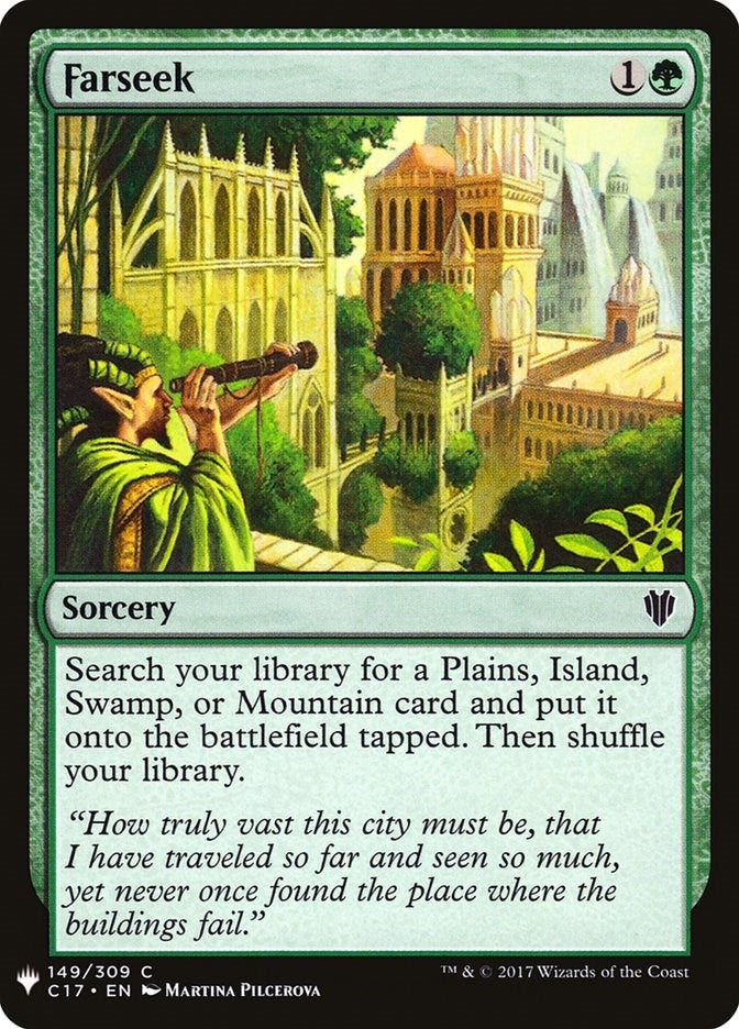 Image for Farseek (C17) (The List Reprints) (149) - Magic: The Gathering