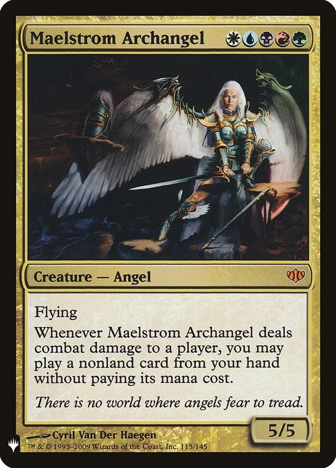 Image for Maelstrom Archangel (The List Reprints) (115/145) - Magic: The Gathering