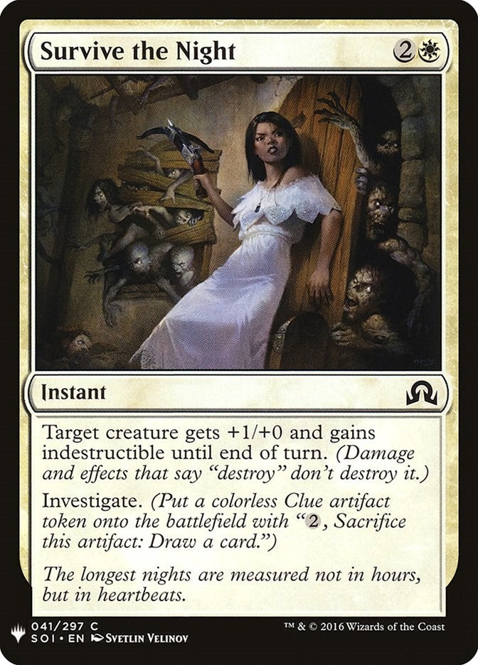 Image for Survive the Night (The List Reprints) (41) - Magic: The Gathering
