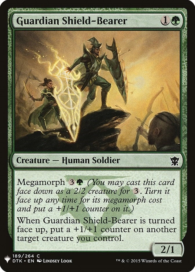 Image for Guardian Shield-Bearer (The List Reprints) (189) - Magic: The Gathering