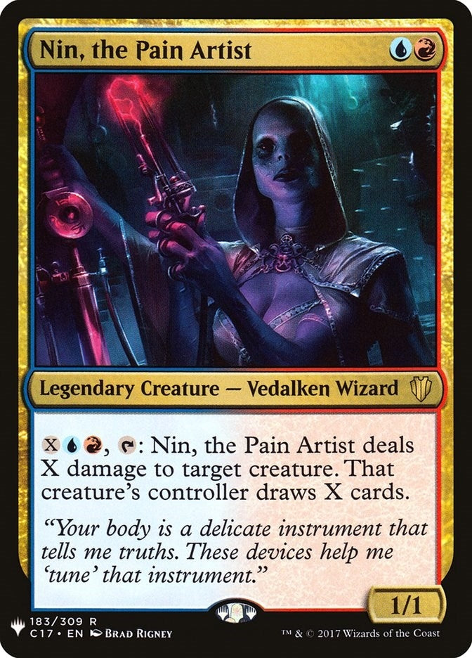 Image for Nin, the Pain Artist (The List Reprints) (183/309) - Magic: The Gathering
