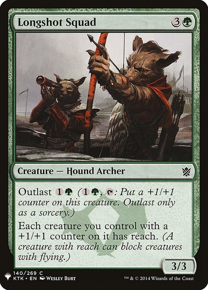 Image for Longshot Squad (The List Reprints) (140) - Magic: The Gathering