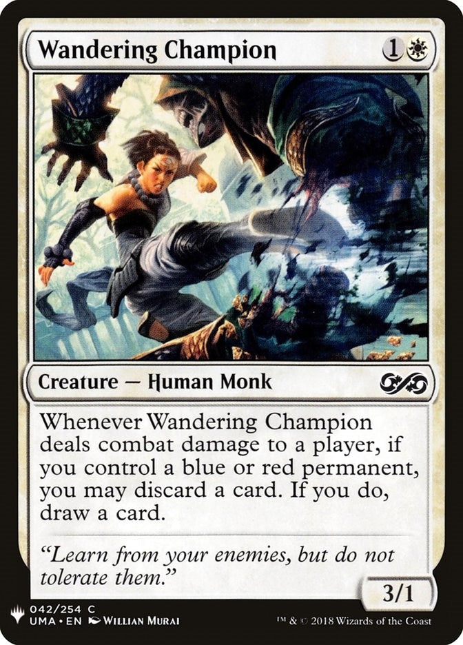 Image for Wandering Champion (The List Reprints) (42) - Magic: The Gathering