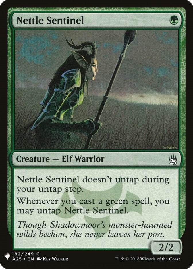 Image for Nettle Sentinel (The List Reprints) (182) - Magic: The Gathering