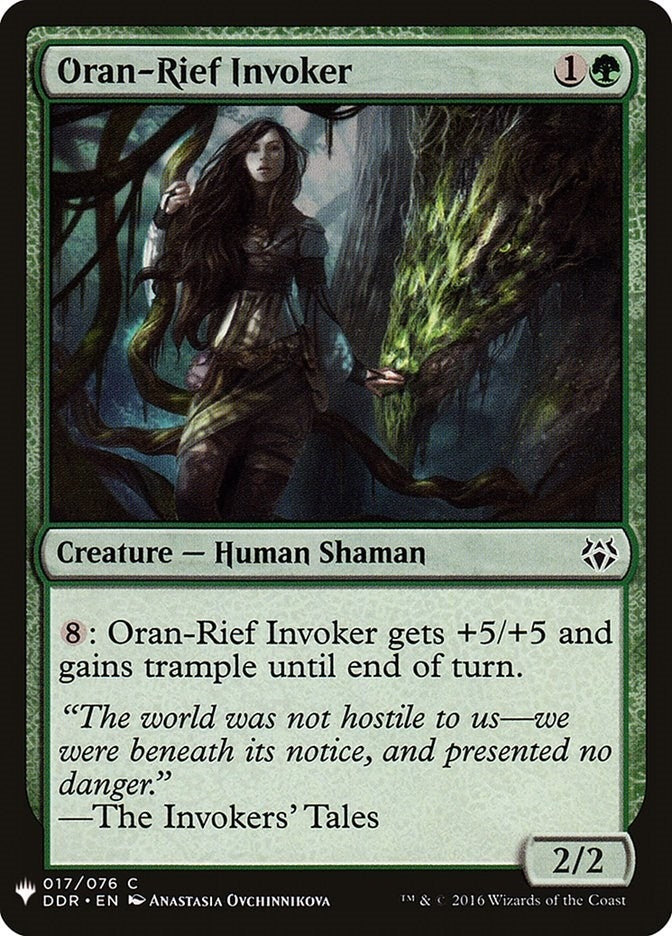 Image for Oran-Rief Invoker (The List Reprints) (17) - Magic: The Gathering