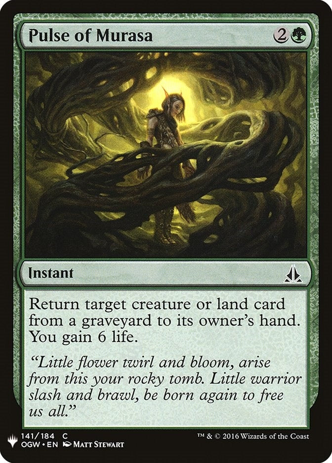 Image for Pulse of Murasa (The List Reprints) (141) - Magic: The Gathering