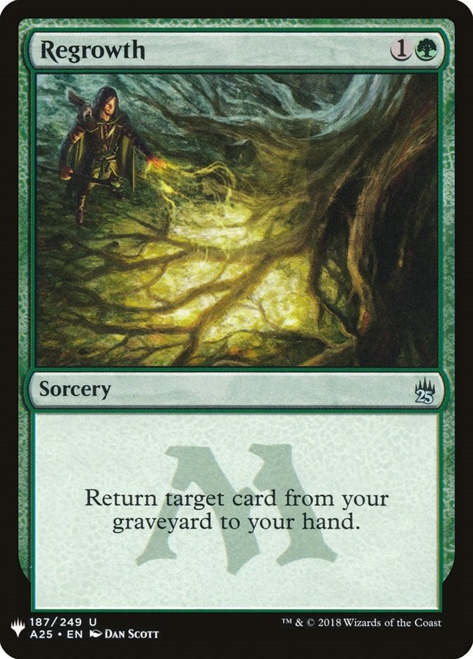 Image for Regrowth (The List Reprints) (187) - Magic: The Gathering