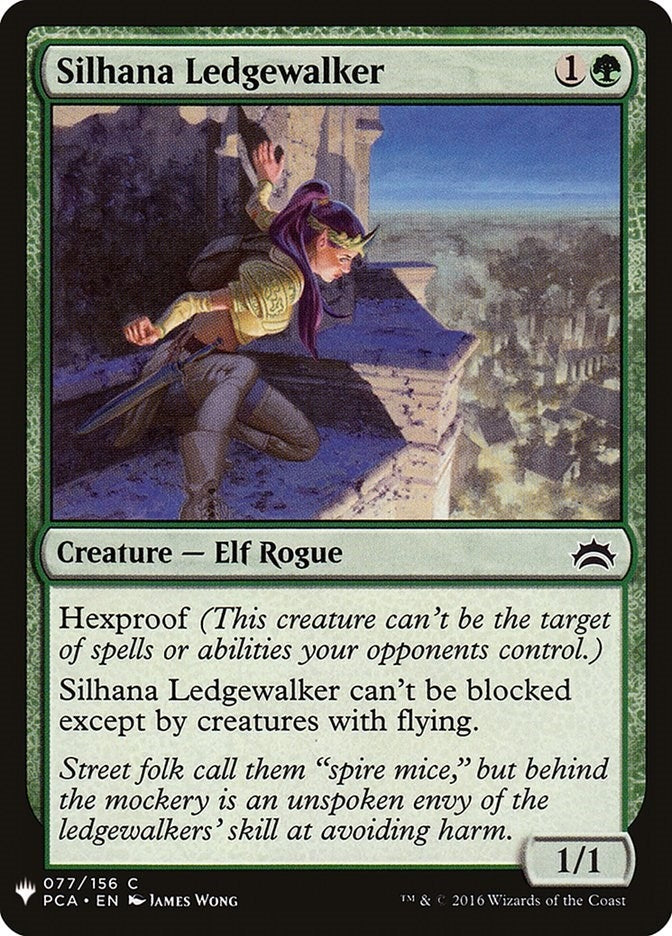 Image for Silhana Ledgewalker (The List Reprints) (77) - Magic: The Gathering