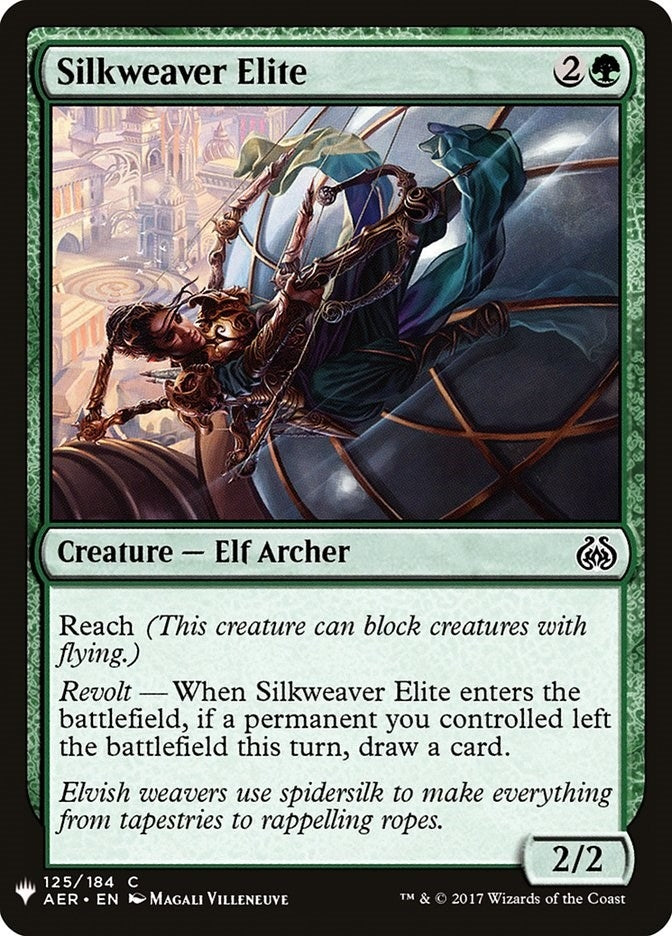 Image for Silkweaver Elite (The List Reprints) (125) - Magic: The Gathering