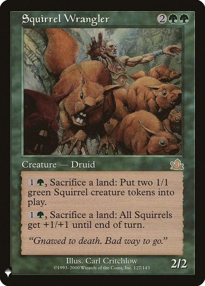 Image for Squirrel Wrangler (The List Reprints) (127/143) - Magic: The Gathering