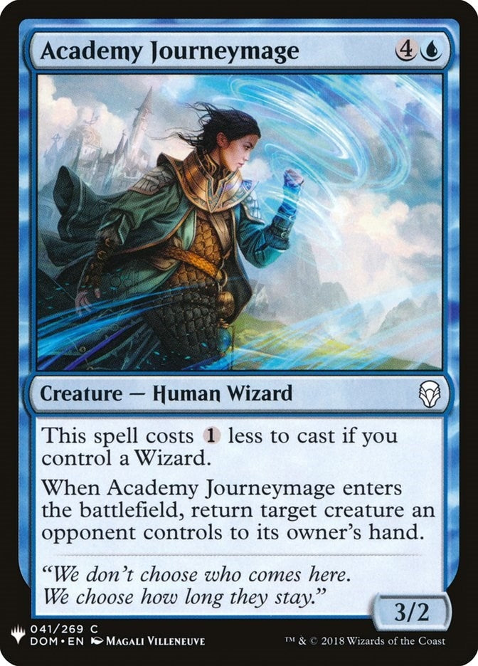 Image for Academy Journeymage (The List Reprints) (41) - Magic: The Gathering