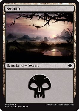 Image for Swamp (059) (Magic Game Night 2019) (59) - Magic: The Gathering