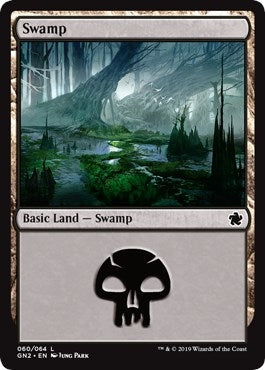 Image for Swamp (060) (Magic Game Night 2019) (60) - Magic: The Gathering