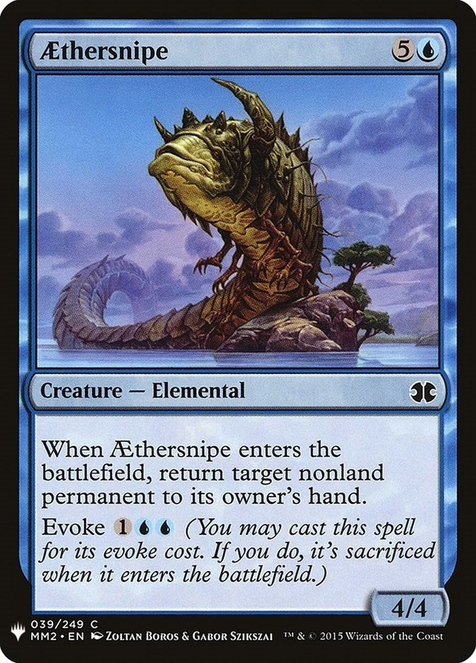 Image for Aethersnipe (The List Reprints) (39) - Magic: The Gathering