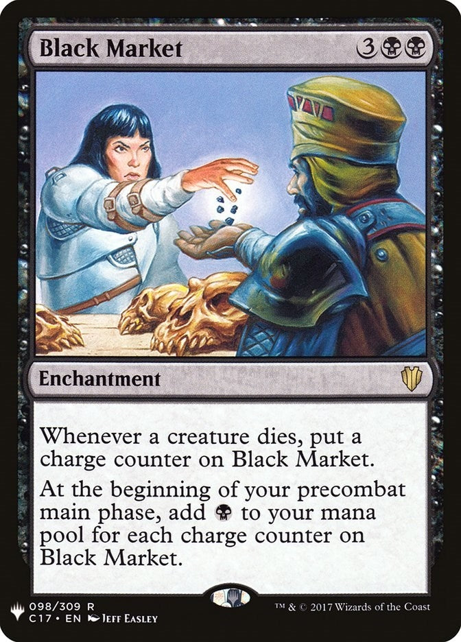 Image for Black Market (The List Reprints) (98) - Magic: The Gathering