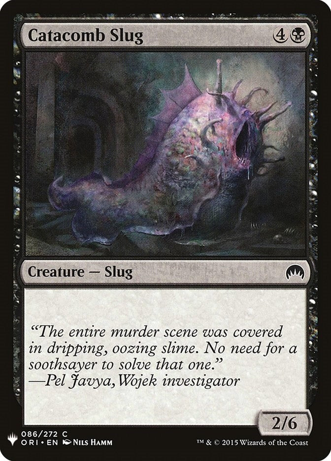 Image for Catacomb Slug (The List Reprints) (86) - Magic: The Gathering
