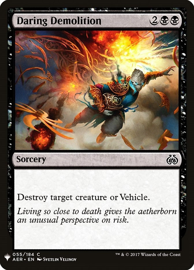 Image for Daring Demolition (The List Reprints) (55) - Magic: The Gathering