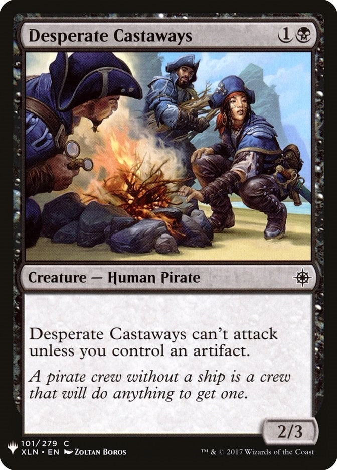 Image for Desperate Castaways (The List Reprints) (101) - Magic: The Gathering