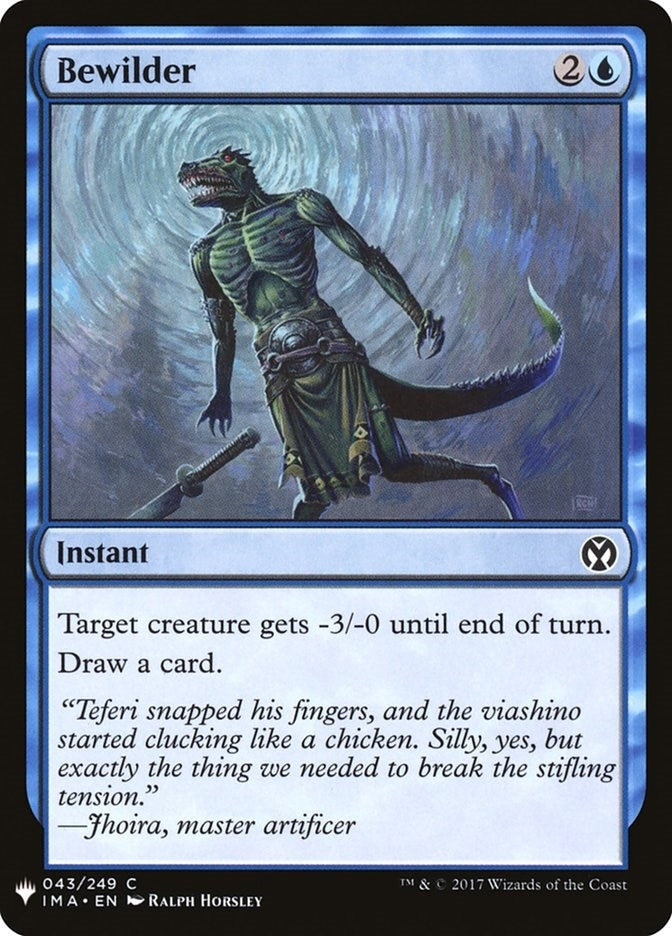 Image for Bewilder (The List Reprints) (43) - Magic: The Gathering
